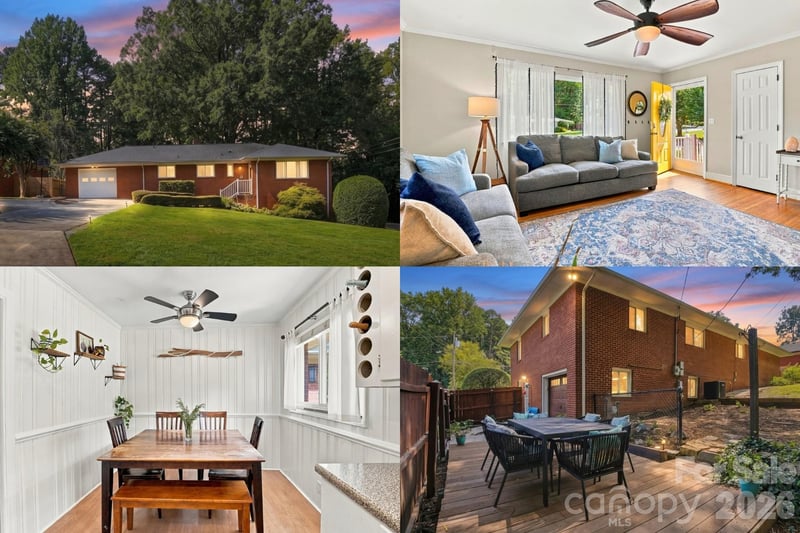 3319 Campbell Drive, Charlotte, NC - 4 beds, 2 baths, 1,575 sqft - $475,000