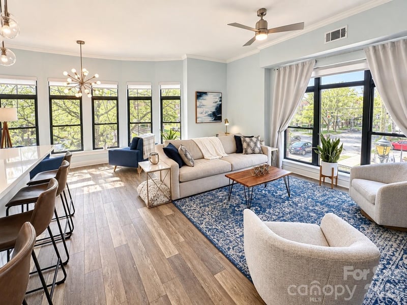 115 E Park Avenue Apt 201, Charlotte, NC - 1 bed, 1 bath, 776 sqft - $399,000