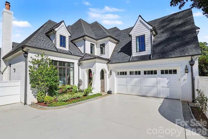1318 S Kings Drive, Charlotte, NC - 4 beds, 4.5 baths, 3,723 sqft - $2,295,000