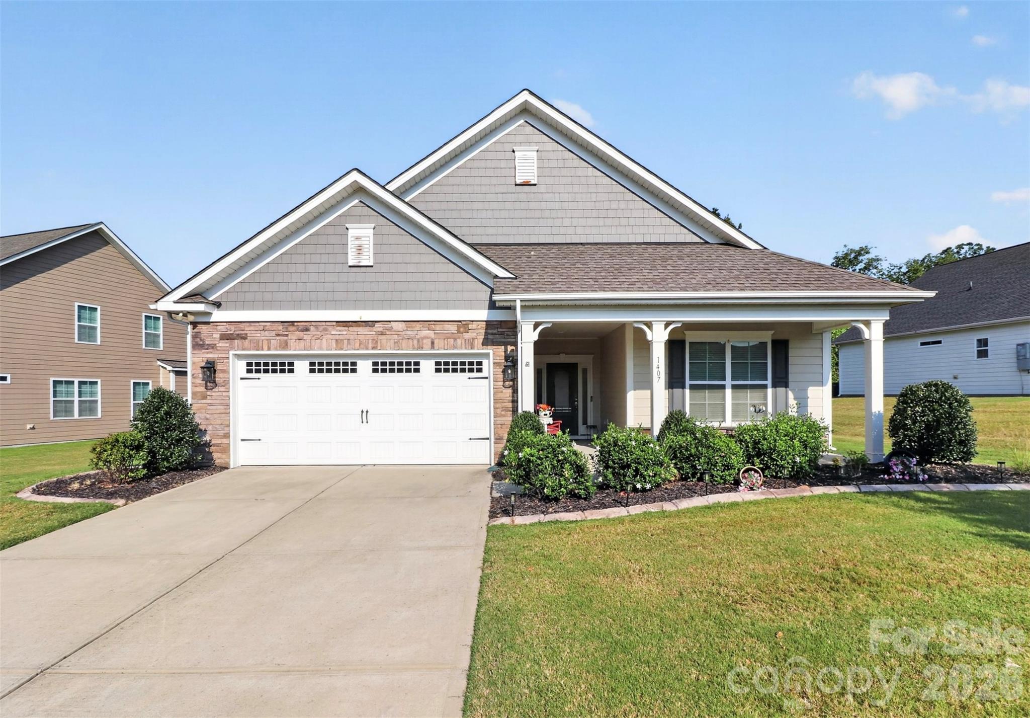 1407 Curling Creek Dr, Indian Trail, NC 28079. property listing photo