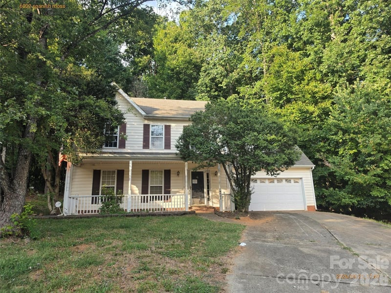 6002 Spanish Moss Lane, Charlotte, NC - 3 beds, 2.5 baths, 1,792 sqft - $199,900