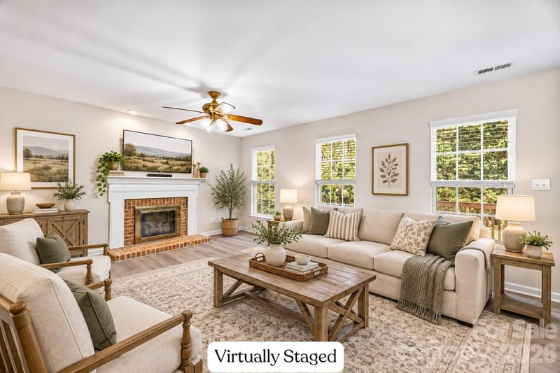 13615 Edgetree Drive, Pineville, NC - 4 beds, 2.5 baths, 2,189 sqft - $510,000