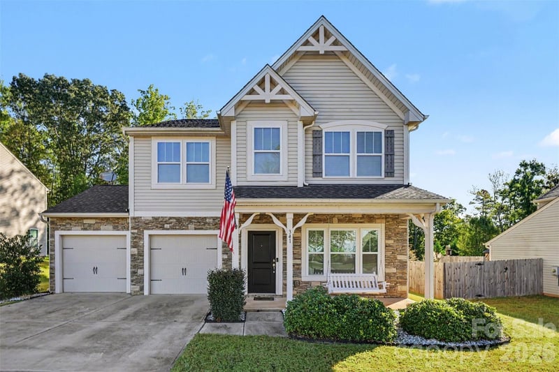 341 Brannon Meadows Drive, York, SC - 3 beds, 2.5 baths, 2,542 sqft - $347,000
