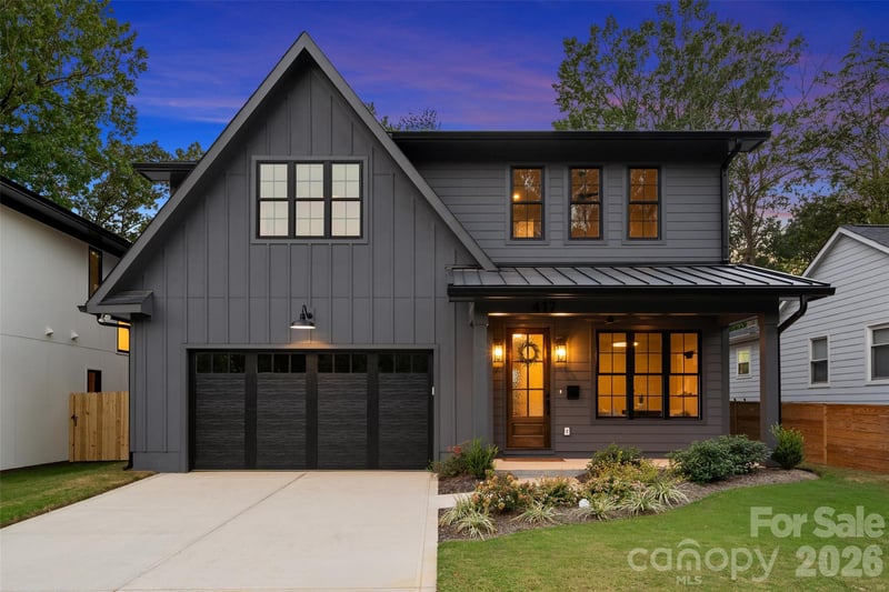 417 Plymouth Avenue, Charlotte, NC - 4 beds, 3.5 baths, 3,037 sqft - $1,199,900