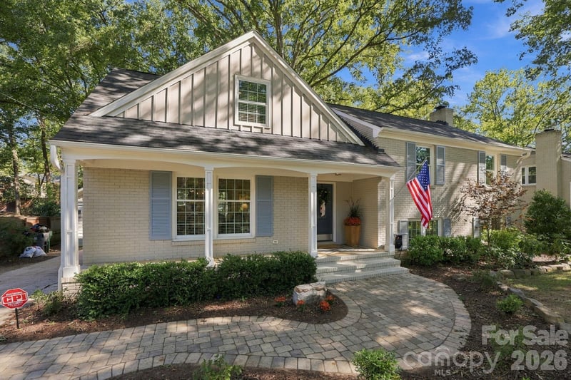 4001 Sussex Avenue, Charlotte, NC - 5 beds, 4 baths, 2,646 sqft - $1,100,000