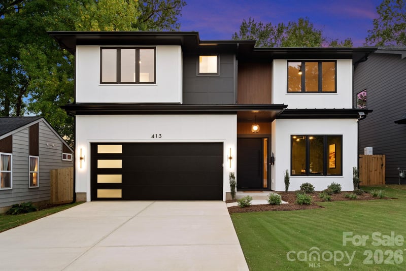 413 Plymouth Avenue, Charlotte, NC - 5 beds, 3.5 baths, 3,454 sqft - $1,299,900