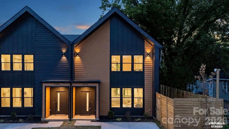 2093 Custer Street, Charlotte, NC - 3 beds, 2.5 baths, 1,801 sqft - $325,000