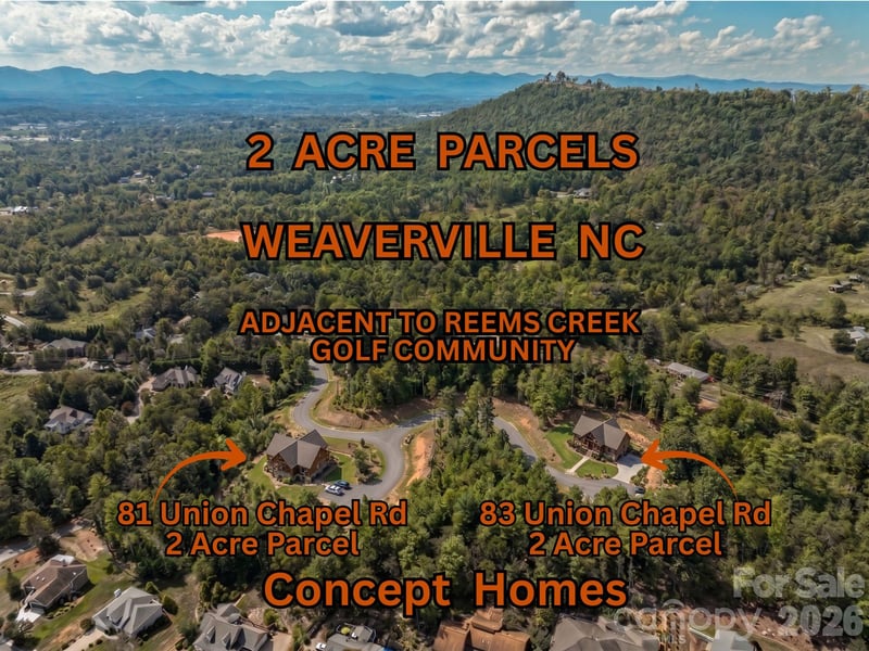 83 Union Chapel Road, Weaverville, NC -  - $200,000