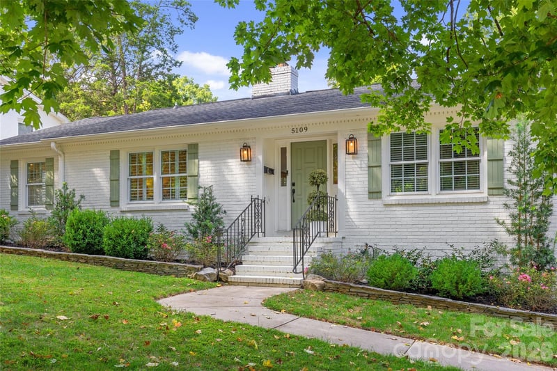 5109 Wedgewood Drive, Charlotte, NC - 3 beds, 2 baths, 2,267 sqft - $780,000