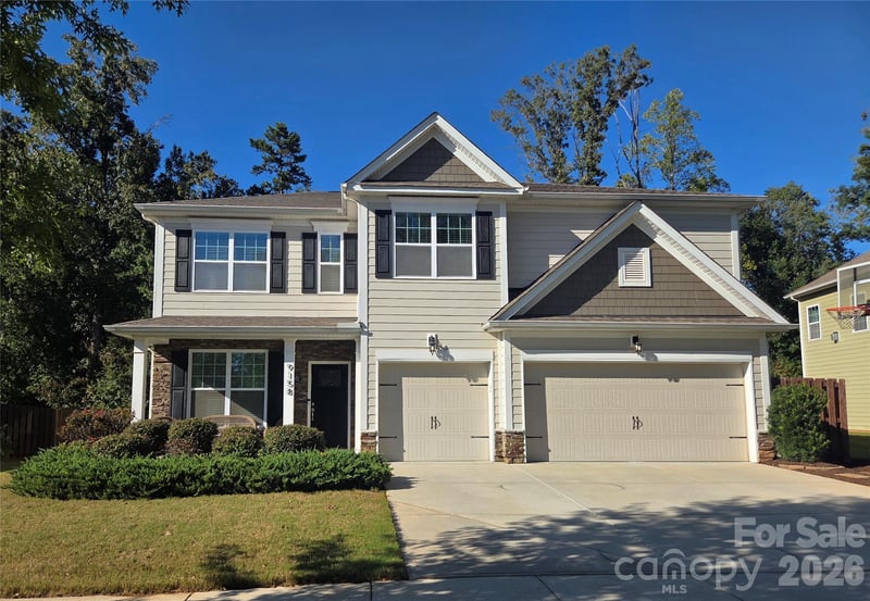 9158 Cantrell Way, Huntersville, NC - 5 beds, 4 baths, 3,858 sqft - $744,500