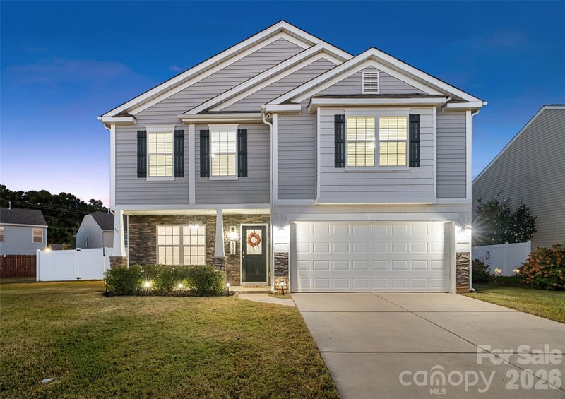 407 Lind Point Lane, Monroe, NC - 4 beds, 2.5 baths, 2,283 sqft - $410,000