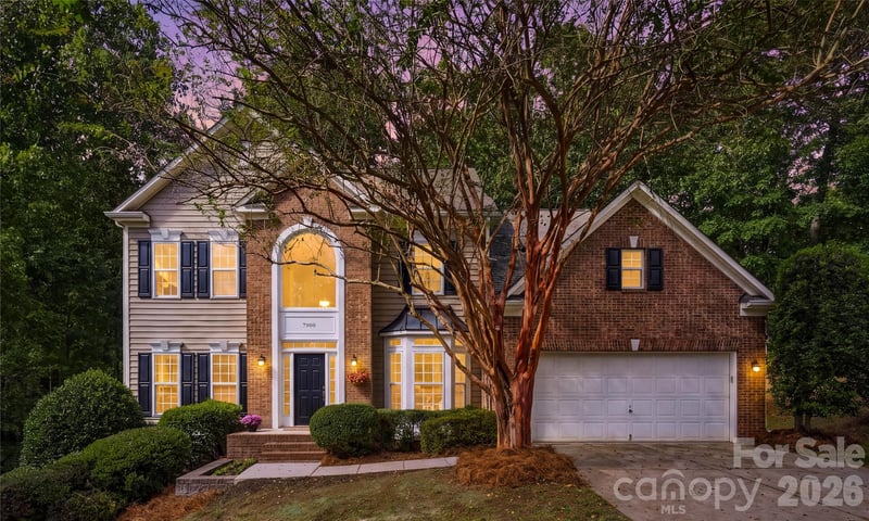 7900 Wilby Hollow Drive, Charlotte, NC - 4 beds, 3 baths, 4,302 sqft - $870,000