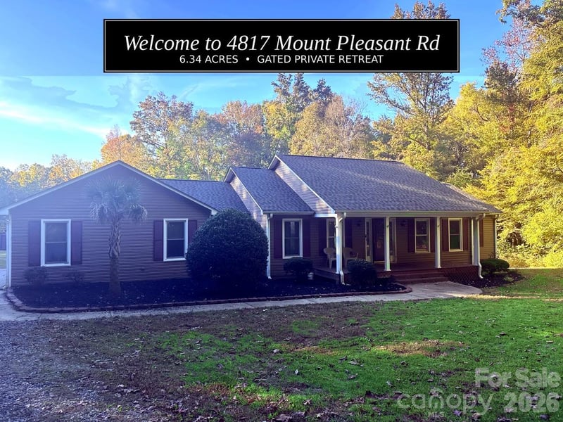4817 Mount Pleasant Road, Rockwell, NC - 4 beds, 3 baths, 2,070 sqft - $650,000
