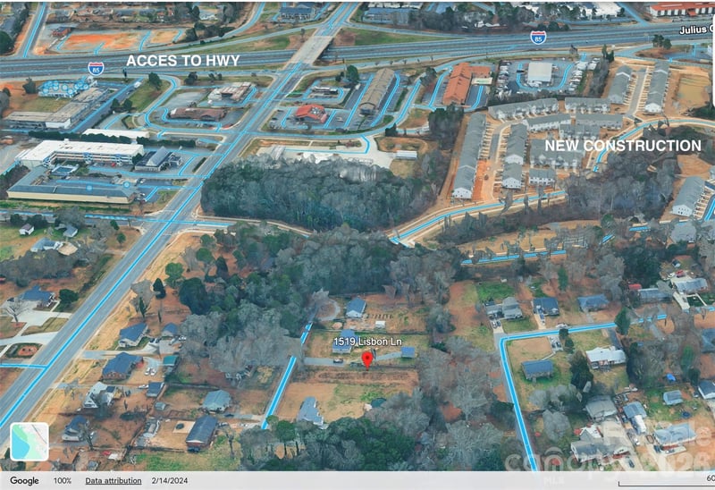 1519 LISBON Lane, Charlotte, NC -  - $154,000